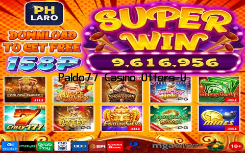 Paldo77 Casino Offers Unprecedented Bonuses for New Players, setting a new standard in the industry